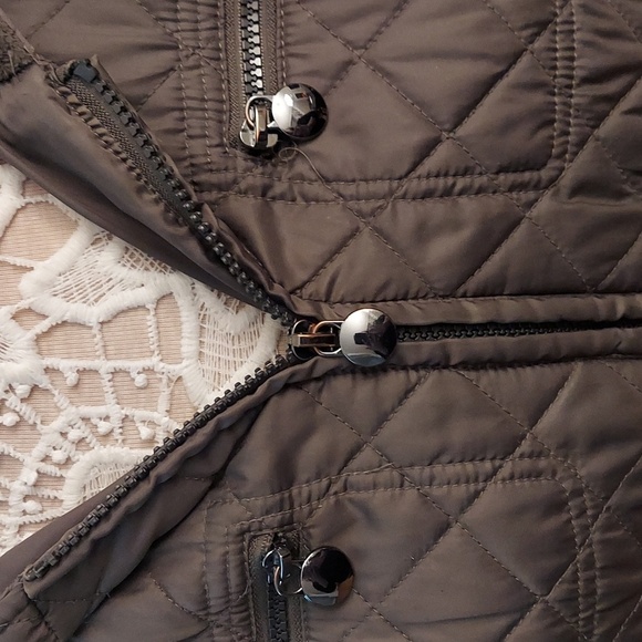 METAPHOR Hooded Zippered Puff Jacket - Picture 6 of 16